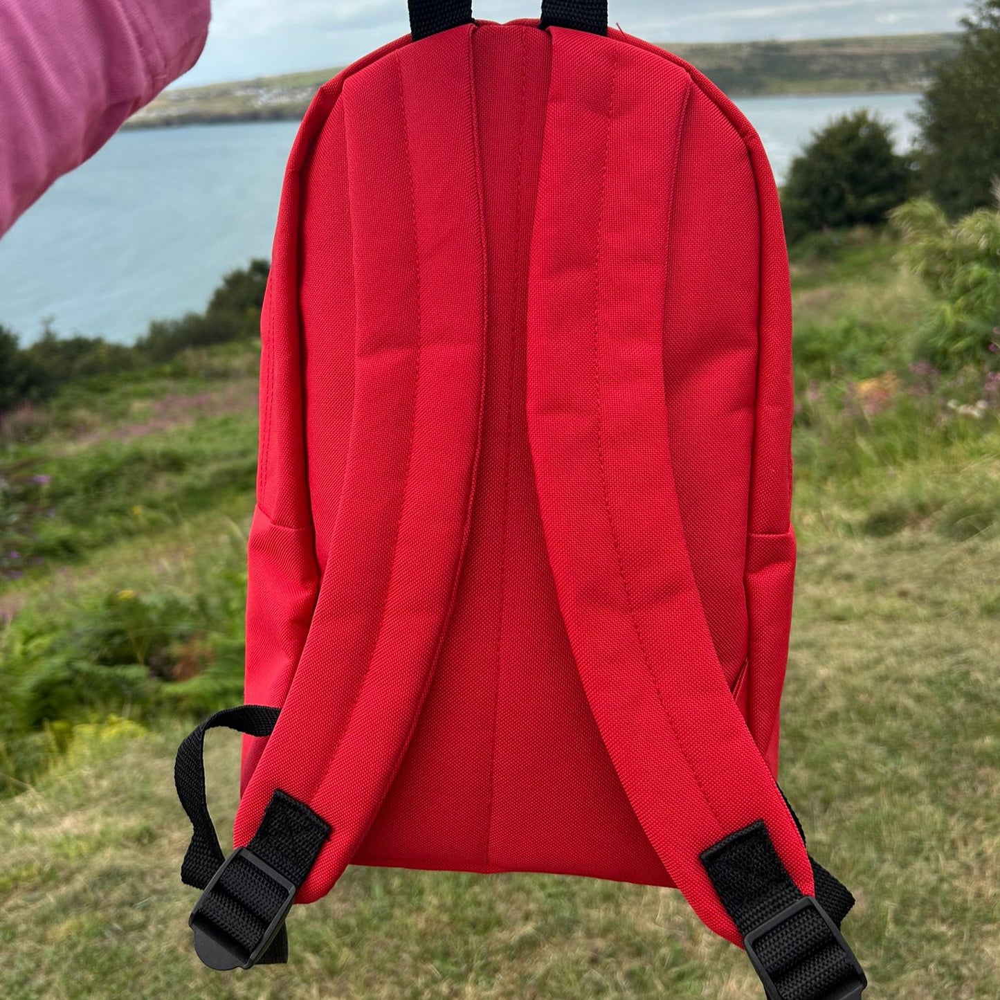 Personalised Kids Backpack – Diggers & Trucks Theme