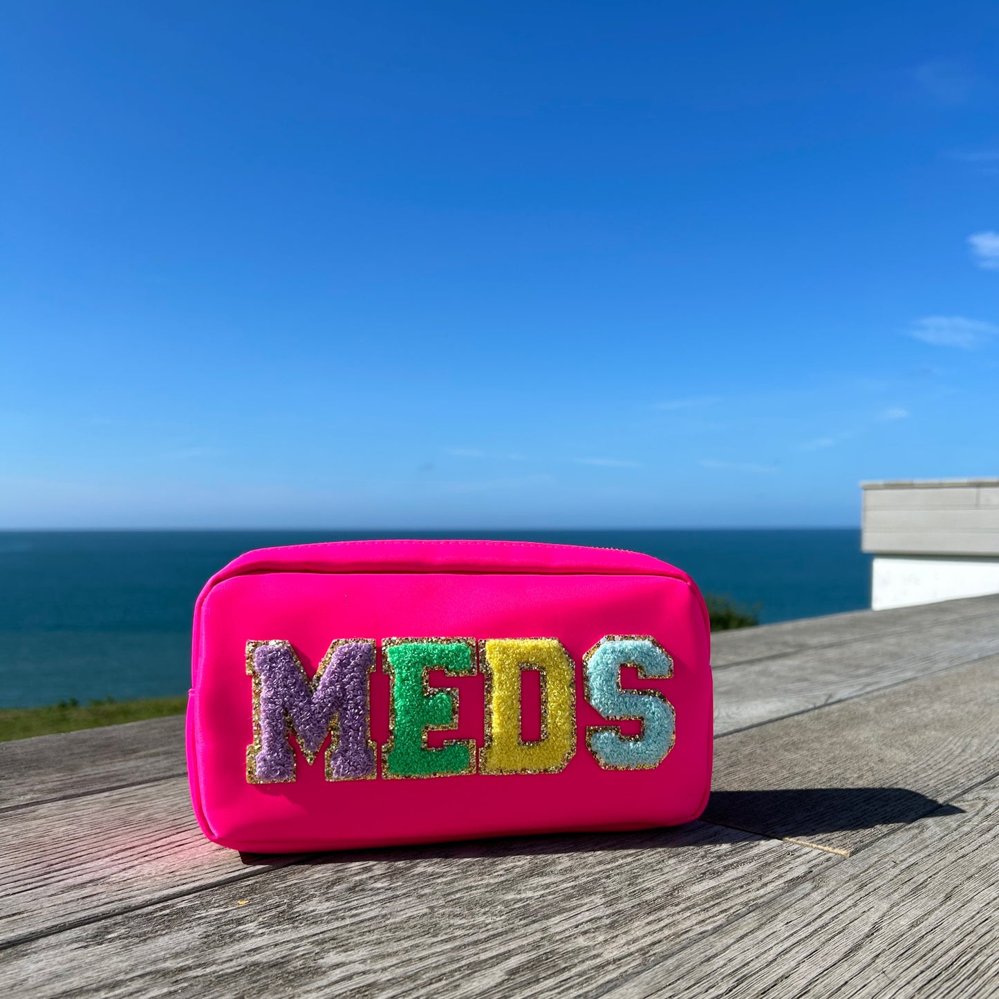 Small Travel Pouch - Personalised Nylon