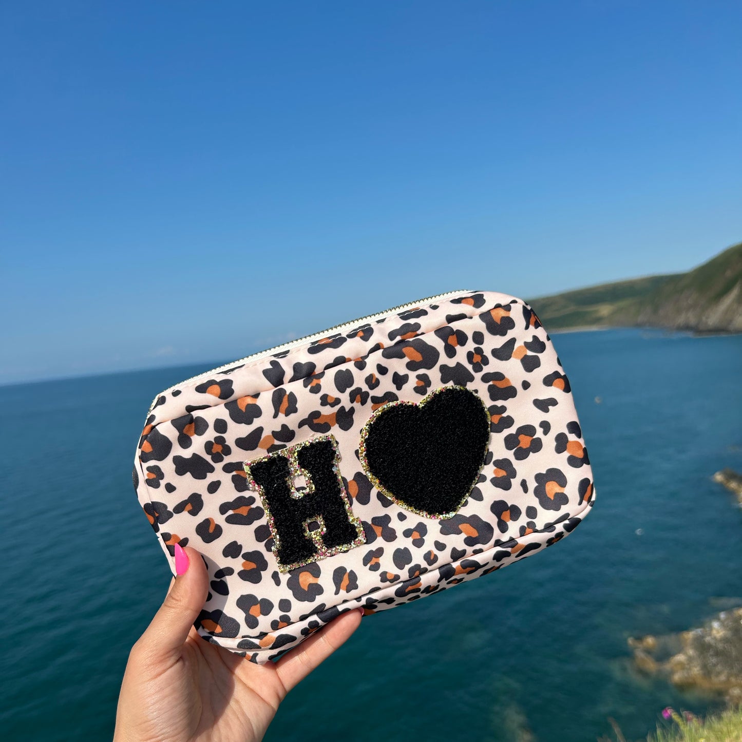 Small Travel Pouch - Personalised Nylon