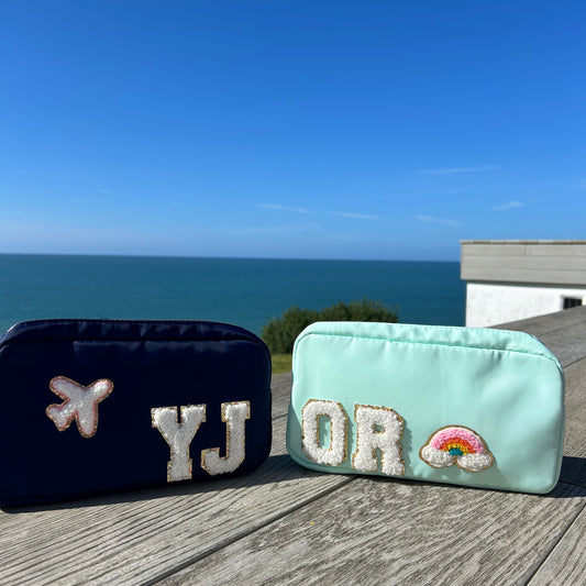 Small Travel Pouch - Personalised Nylon