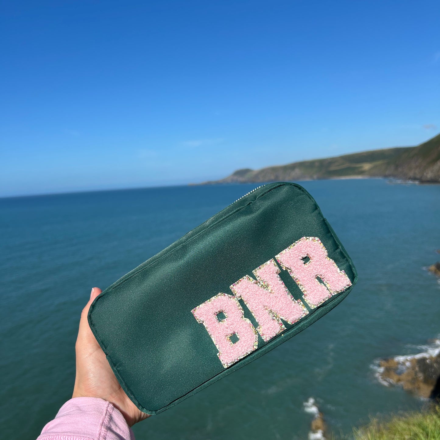 Small Travel Pouch - Personalised Nylon