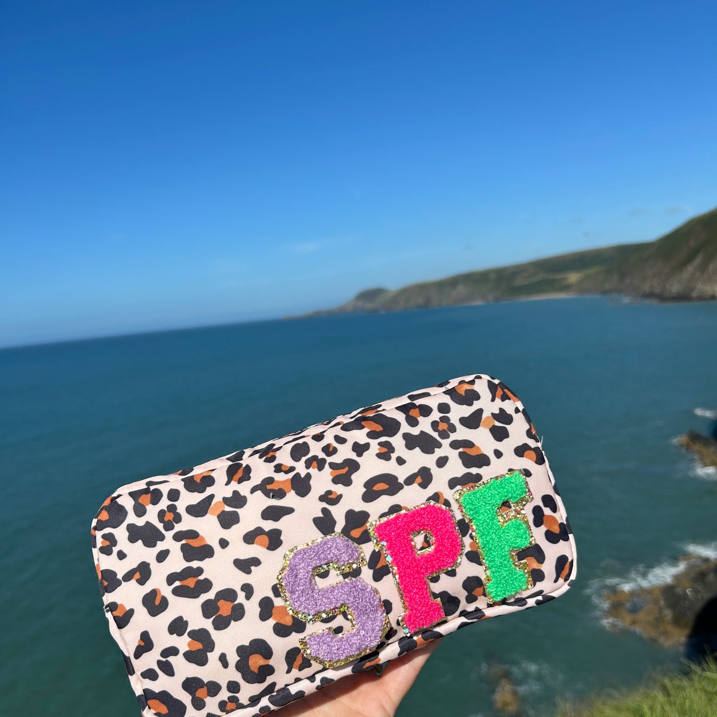 Small Travel Pouch - Personalised Nylon