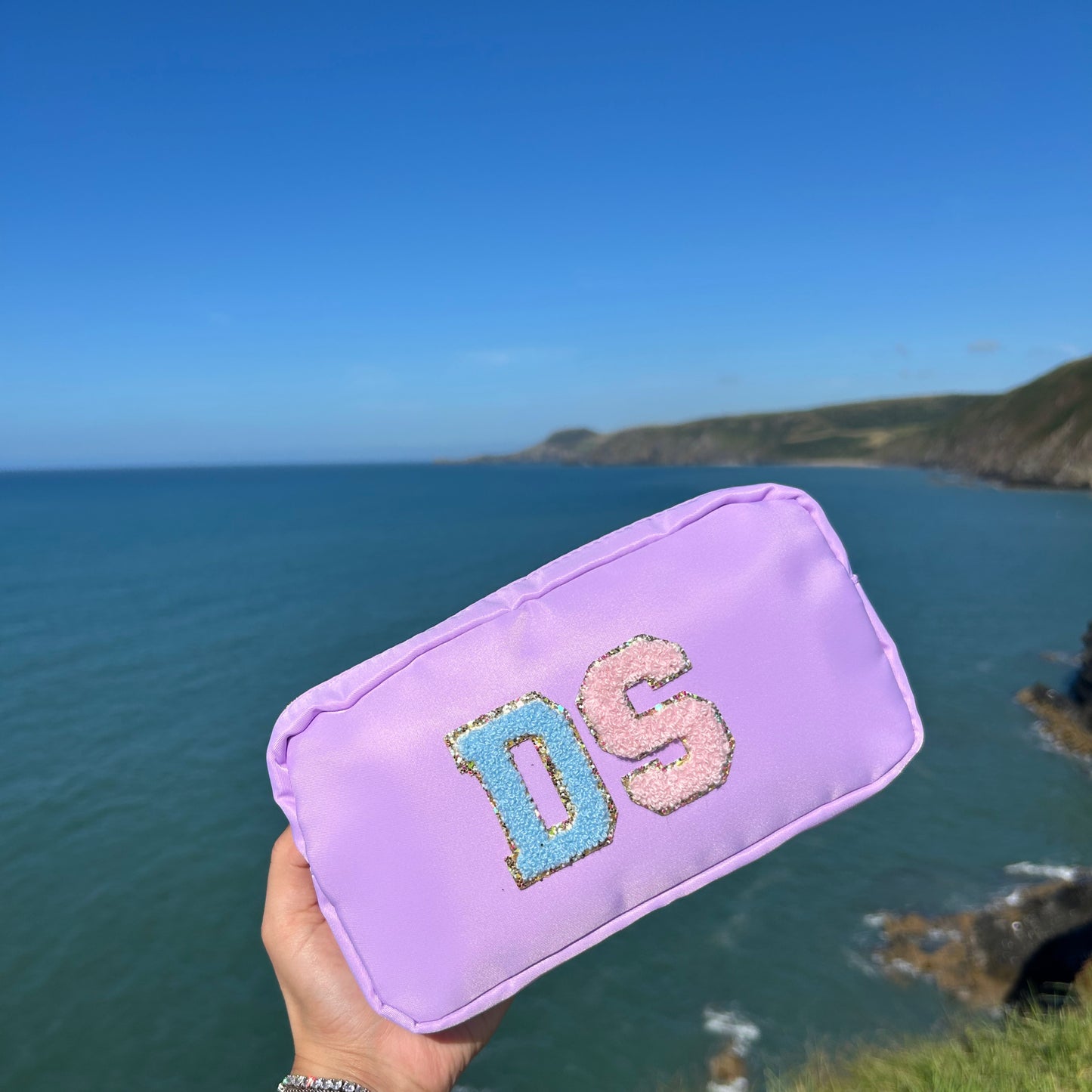 Small Travel Pouch - Personalised Nylon