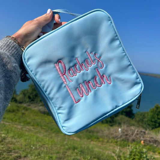 Personalised Lunch Bag – Custom Embroidered or Patch Design