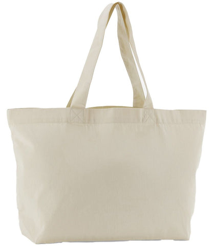 Personalised Organic Cotton Tote – Large Leopard-Print Initials or Custom Lettering