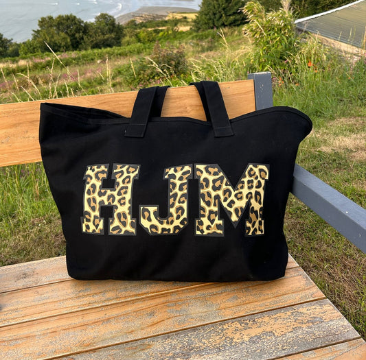 Personalised Maxi Tote Weekend Bag