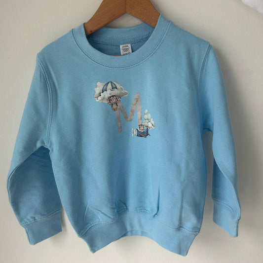 Personalised Teddy Bear Kids Jumper