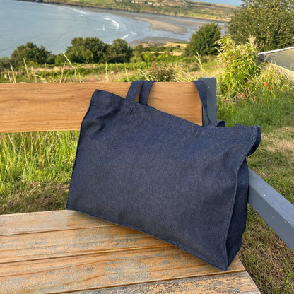Personalised Denim Tote Bag