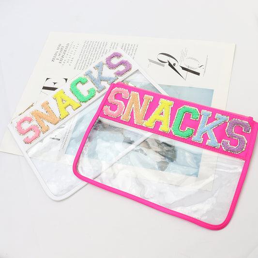 Transparent Pouch - SNACKS