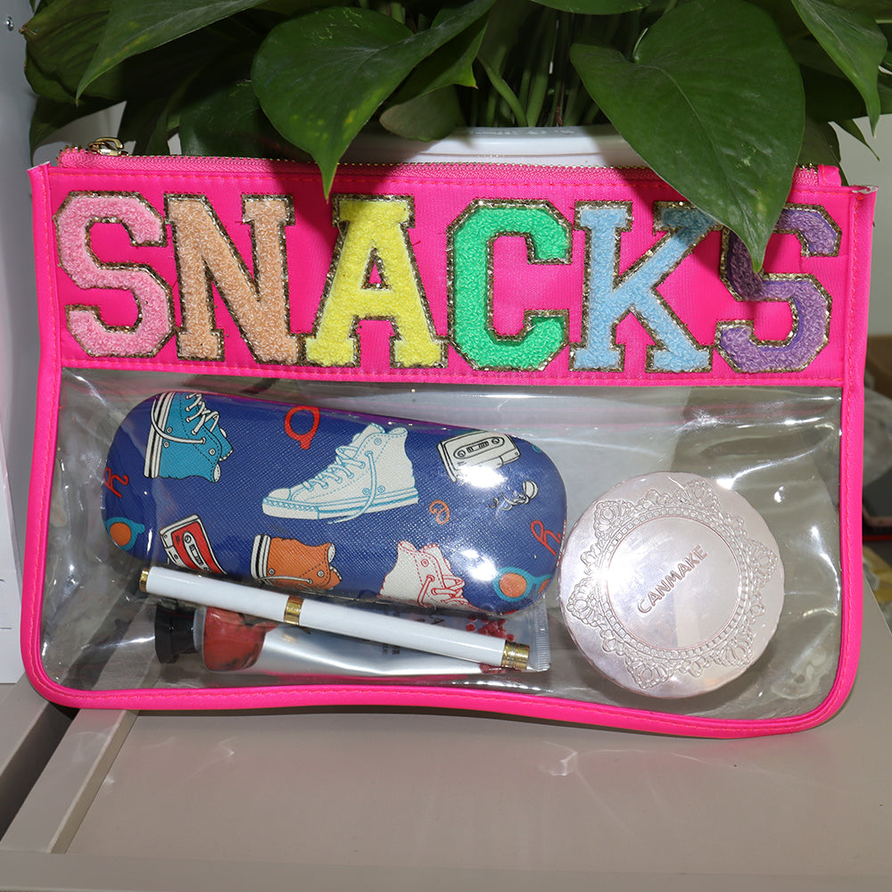 Transparent Pouch - SNACKS