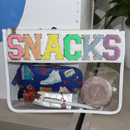 Transparent Pouch - SNACKS