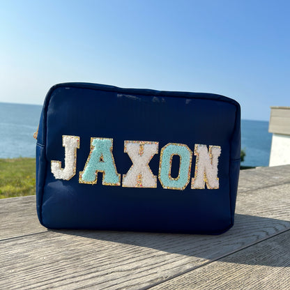 Large Travel Pouch – Personalised Nylon