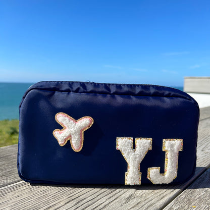 Medium Travel Pouch - Personalised Nylon