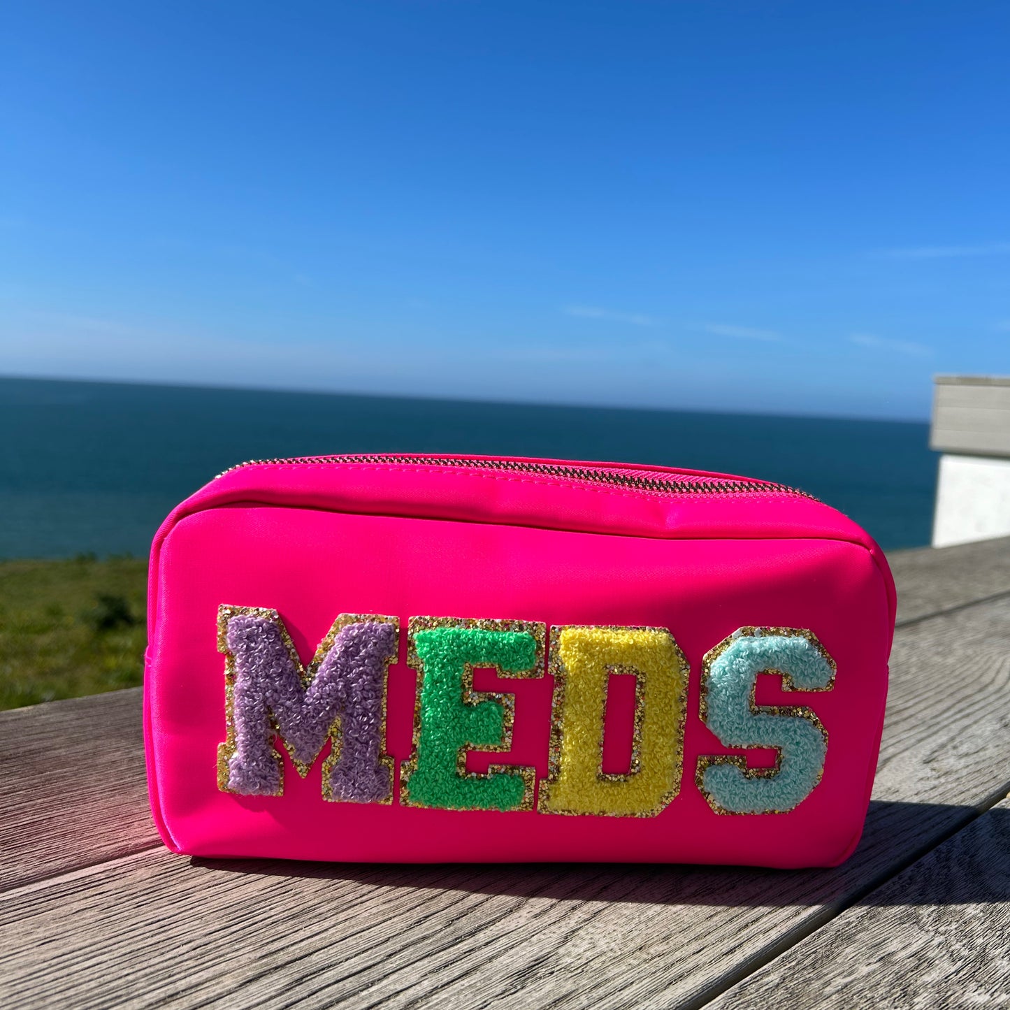 Medium Travel Pouch - Personalised Nylon