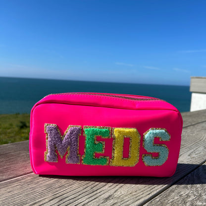 Medium Travel Pouch - Personalised Nylon