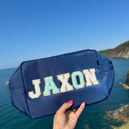 Large Travel Pouch – Personalised Nylon