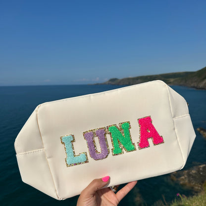 Large Travel Pouch – Personalised Nylon