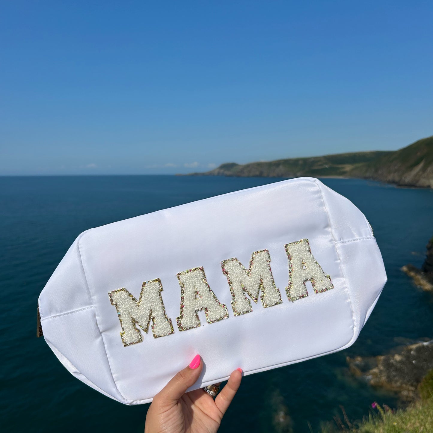 Large Travel Pouch – Personalised Nylon