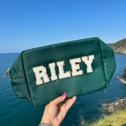 Large Travel Pouch – Personalised Nylon