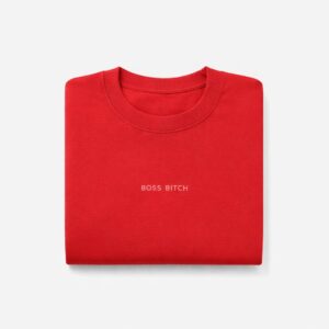 Boss Bitch Embroidered Jumper