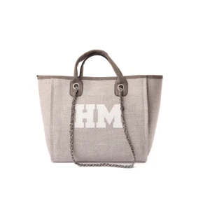 Personalised Cabin Tote Bag – Medium – Grey
