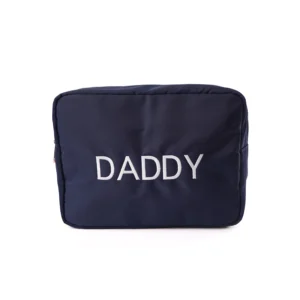 Large Personalised Pouch – Embroidery – Navy