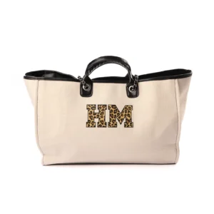 Personalised Cabin Tote Bag – Large – Cream