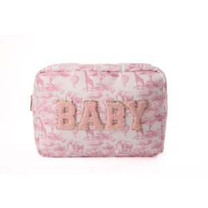 Large Safari Patches Pouch