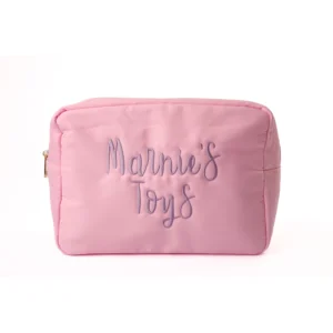Large Personalised Pouch – Embroidery – Baby Pink