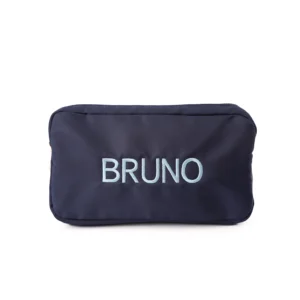 Small Personalised Pouch – Embroidery – Navy