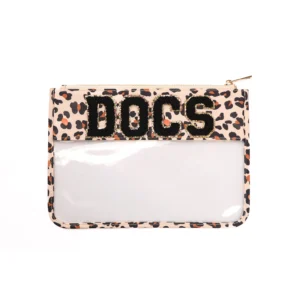 Transparent Pouch – Leopard