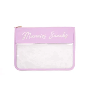 Transparent Pouch – White