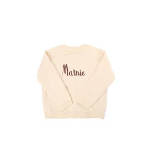 Personalised Embroidered Cardigan