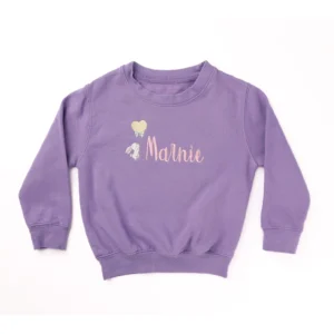 Kids Embroidered Bunny Jumper